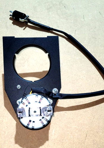BUBBLE VISION 3 POLLICI RUOTA ROTATORE ottica solare 250 proiettore K4 - Foto 3 di 5