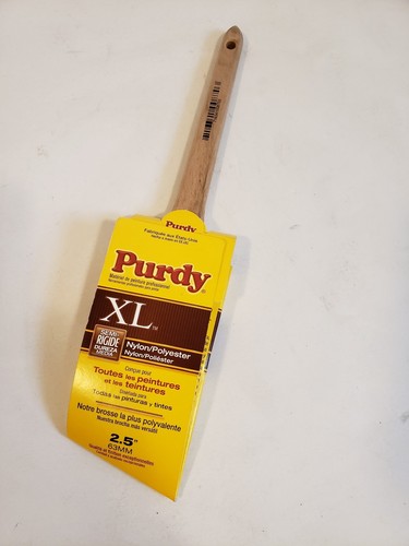 Purdy XL 2.5" Angle Medium Stiff Nylon Polyester Paint Brushes t1 - Picture 3 of 3
