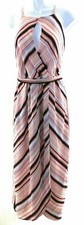Bailey Blue Womens Plus Multi Color stripe Maxi Dress Size 2