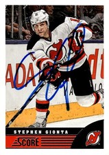 Stephen Gionta - Signed 2013-14 Panini Score Card #303