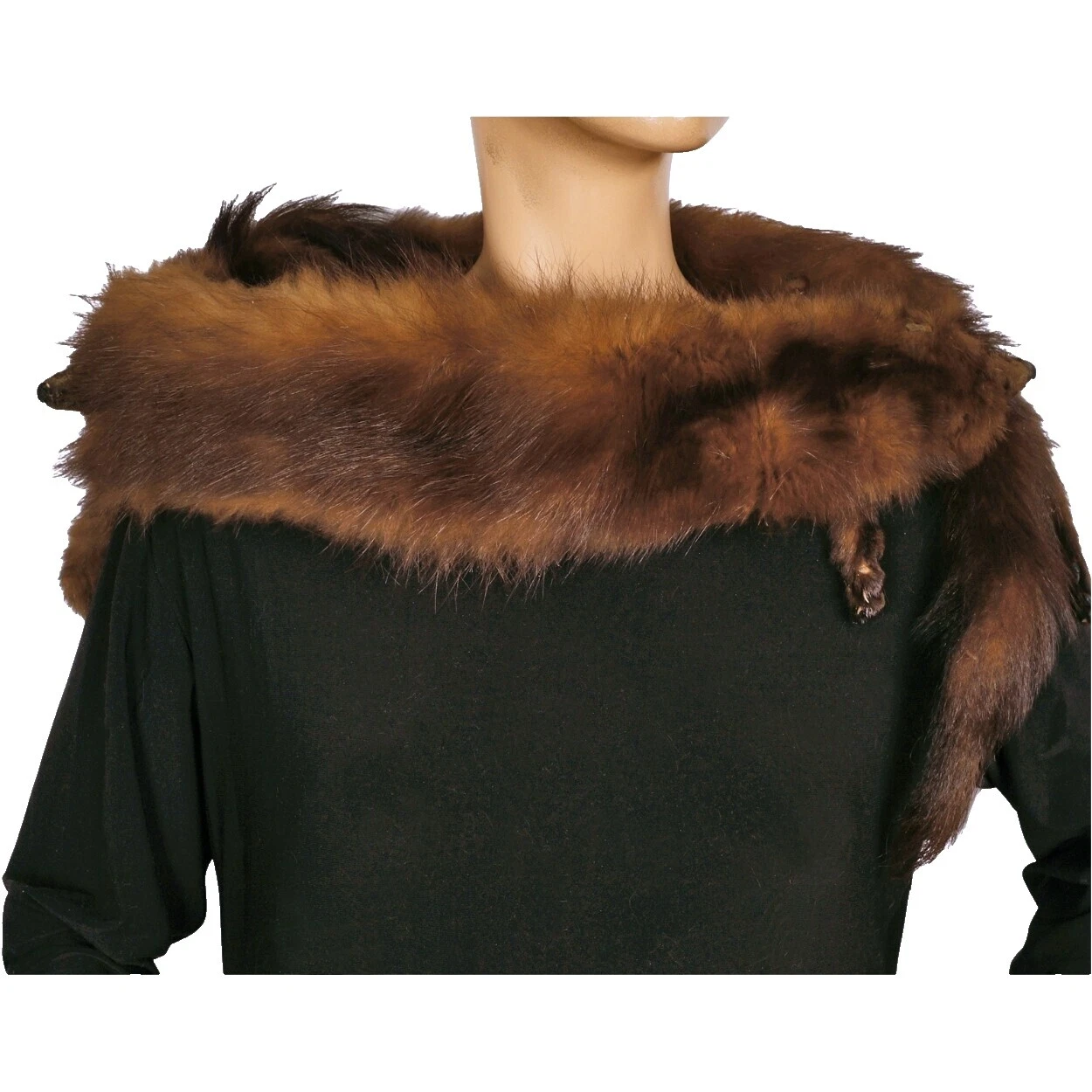 Mink Stole Scarves Vintage 1930s Decade