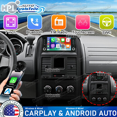 For Dodge Grand Caravan 7'' Android 13 Car Stereo Radio GPS WIFI Navi Player 32GB
