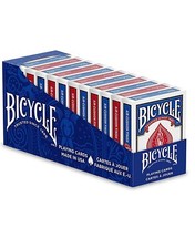 Bicycle Playing Cards 12 Pack Standard Index Poker and Tabletop Games Set