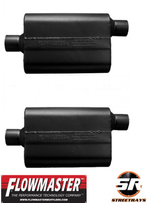 Flowmaster Universal 40 Series 2.5'' In & Offset Out Mufflers 42542 - Pair