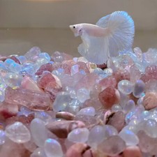 200g Fish Tank Landscape Crystal Stones Decoration DIY Aquarium Stones Ornaments