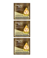 Cream Silk Daily Treatment Keratin Damage Repair 3 x 18ml (3 Sachet)