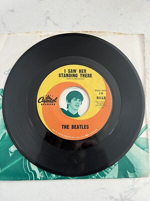 The Beatles “I Want To Hold Your Hand” Vinyl 45 Capitol Records