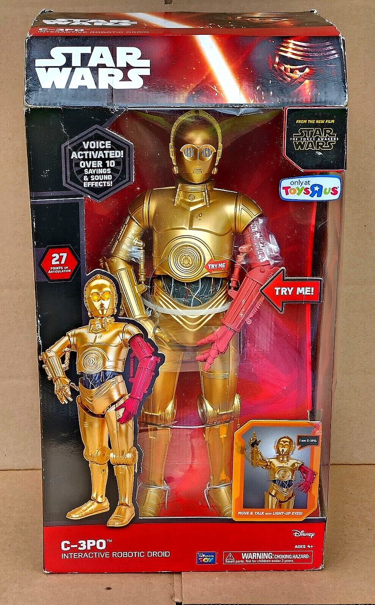 Disney Star Wars C-3PO Interactive Robotic 17