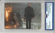SIGNED Keanu Reeves John Wick Movie Photo Cut PSA DNA COA Certified Autograph