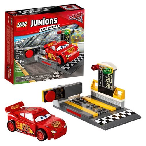lego juniors lightning mcqueen speed launcher 10730 building kit