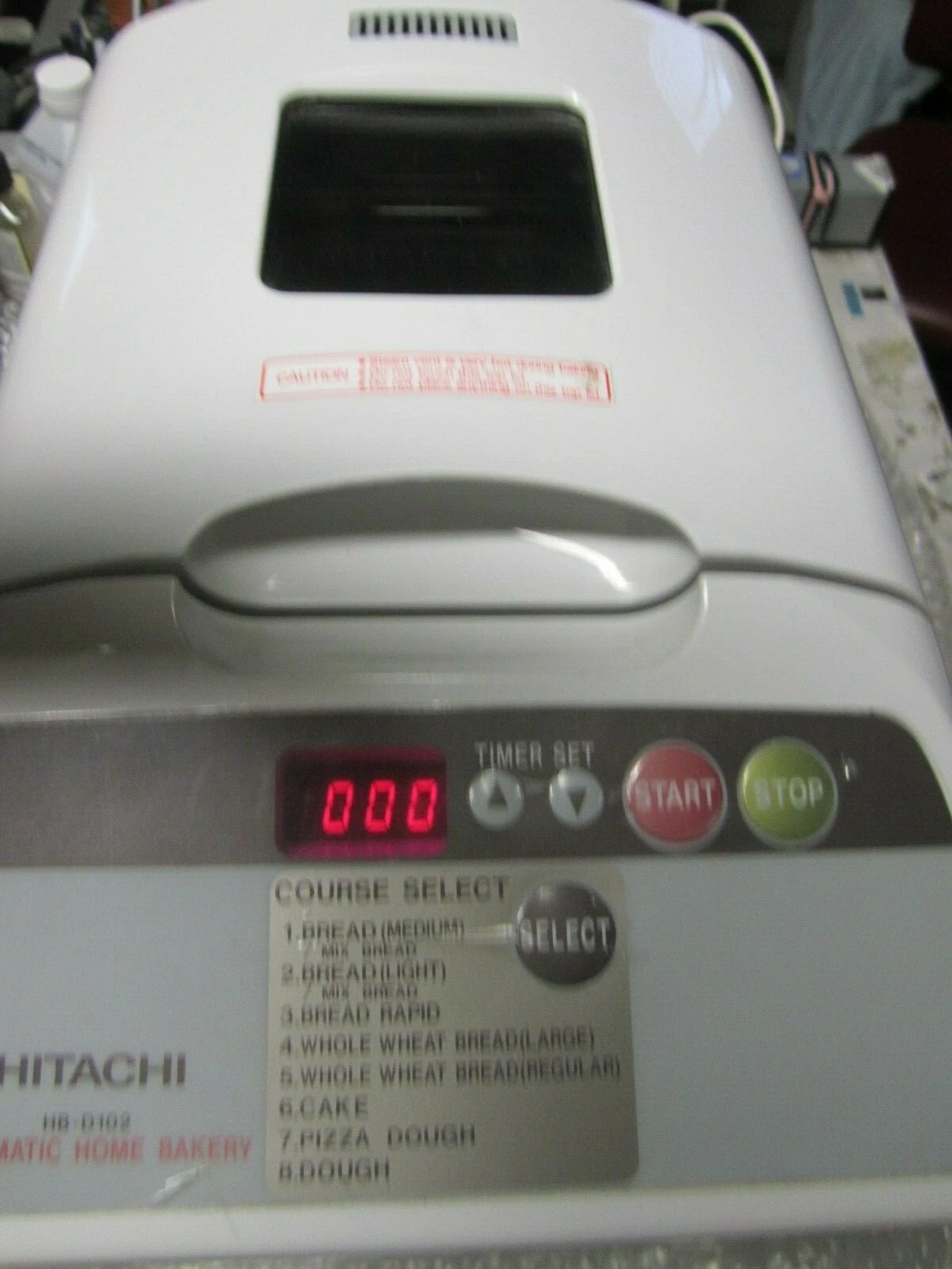 HITACHI Automatic Home Bakery: Bread, Cake. Maker, Model: HB-D102