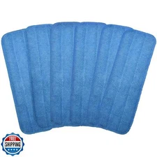 Microfiber Replacement Mop Pad, 18" x 6" Wet and Dry Home and Commercial Clea
