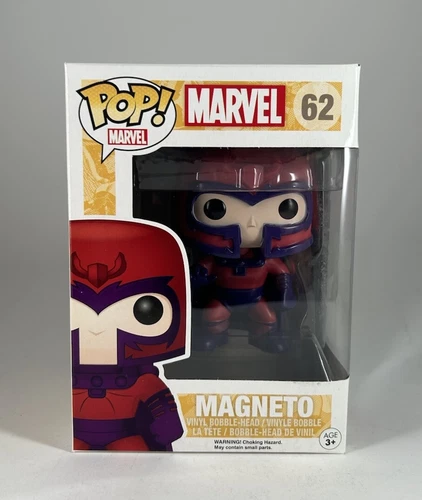 VAULTED Funko Pop! Marvel X-Men MAGNETO #62 Vinyl Figure w/ Protector