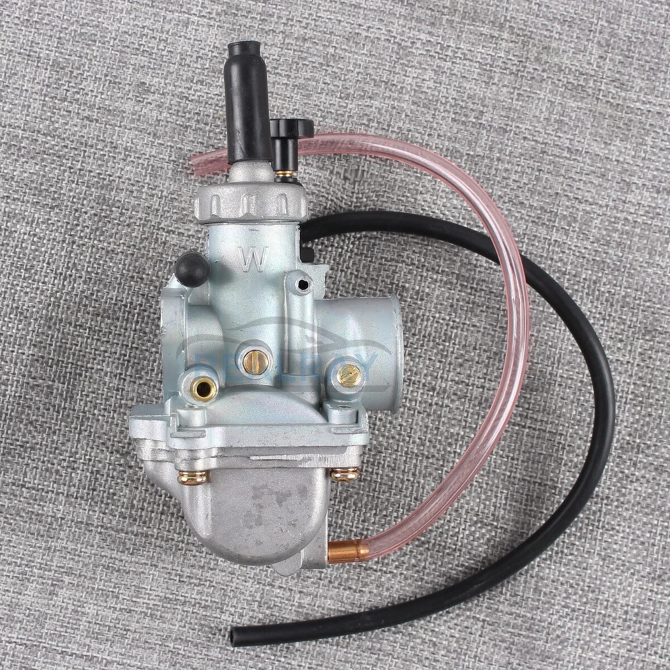 Carburador para Suzuki LT-80 Quadsport 80 1987-2006 con bota de goma de admisión de caja de aire  Foto 4 de 4