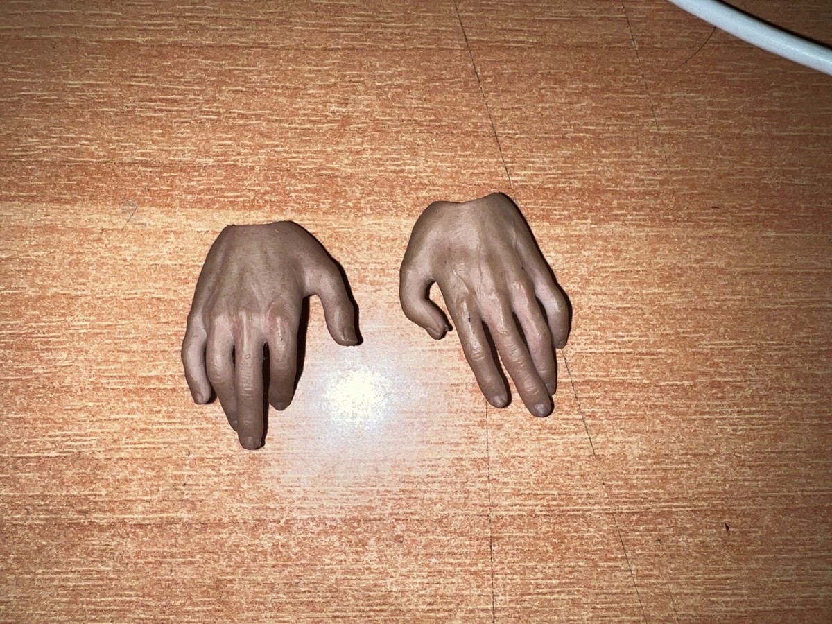 1/6 1:6 12 Kitbash action figure articulated hands for hot toys