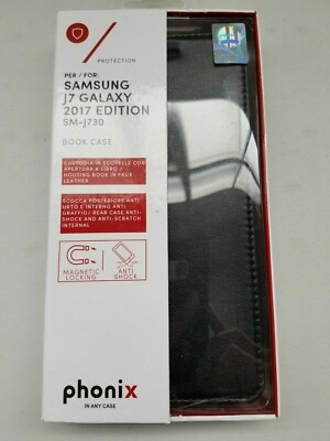 Phonix Book Case für Samsung J7 Galaxy 2017 Edition SM-J730 UR