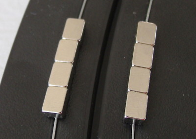 AFX TOMY SRT Level 48 Neo Traction Magnet Upgrade 4 Pair / Exact No Gluing