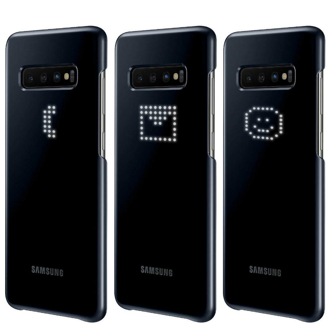 Original Samsung Galaxy S10e S10 S10+ LED Cover Case EF-KG970 KG973  KG975
