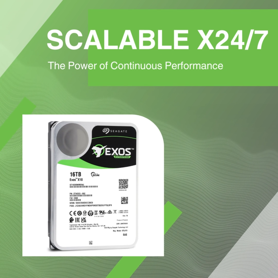 SEAGATE 18TB Exos X18 正規品　HDD SATA 保証あり Seagate 18TB Exos X18 7200 RPM SAS 12Gb/s 512e/4Kn 256MB