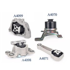 4PC Engine Motor & Torque Strut Mount for 2015-2016 Volvo V60 3.0L Auto Trans