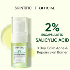 SKINTIFIC 2 Salicylic Acid Anti Acne Serum Spot Scars Brightening Face Serum