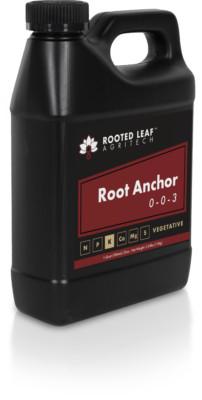 Rooted Leaf Agritech Root Anchor - Carbon Based Humic & Kelp Fertilizer (Quart)