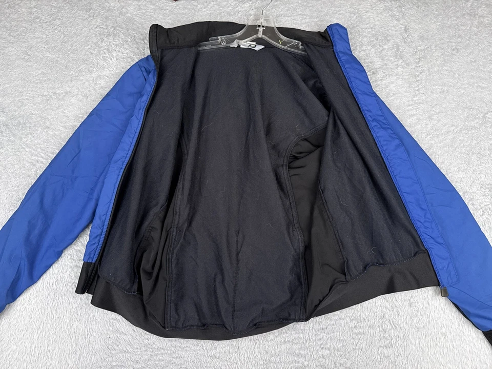 Sugoi Cycling Jacket Adult Small Petite Blue WARM  Zip Mock Neck Polyester - Image 2 of 4