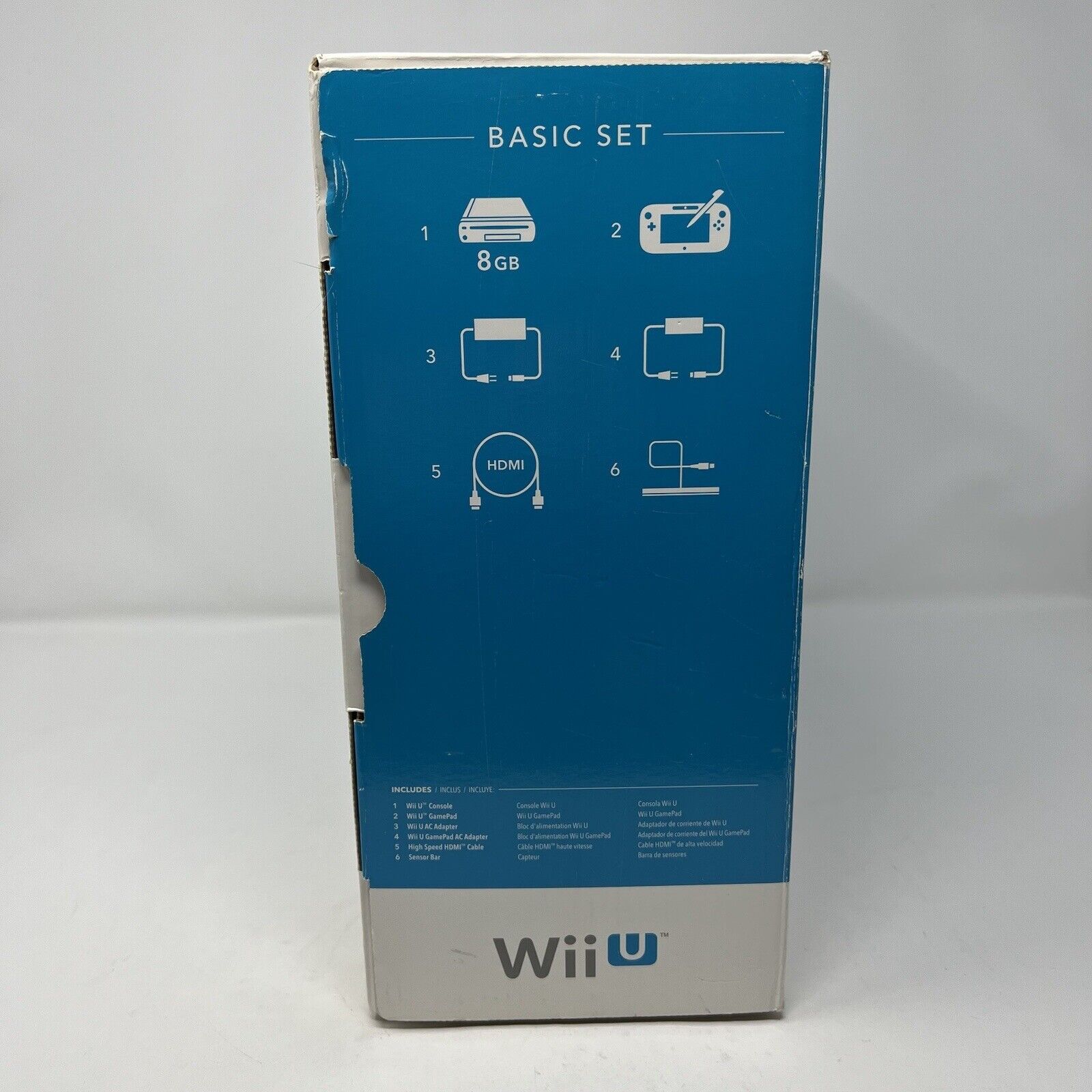 Wii U 8GB Basic Set Console New Super Mario Bros U White Nintendo Wii U 9Z