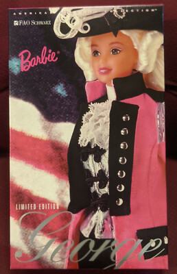 Barbie F.A.O Schwarz George Washington / バービー　ジョージ・ワシントン : Barbie 1996 George Washington FAO Schwarz Limited