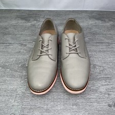 Cole Haan Original Grand Plain Oxford Womens  Size 6.5B Gray Pink Leather W17145