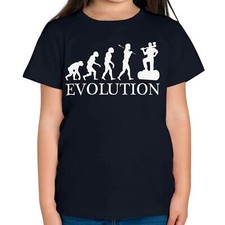 LUMBERJACK EVOLUTION KIDS T-SHIRT TEE TOP GIFT AXE WOOD CHOPPER