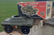 Cherilea Whippet Scout Armoured Cub Patrol Car Vintage Action Man With Box & MG