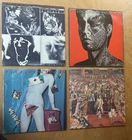 Lot of 4 Rolling Stones Vinyl LP Records Tattoo, Undercover, Emotional Rescue...
