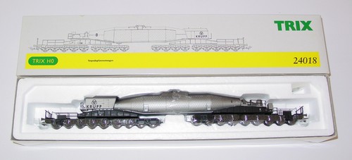 Trix HO 24018, Torpedopfannenwagen, NEU, OVP | Zustand: Neu