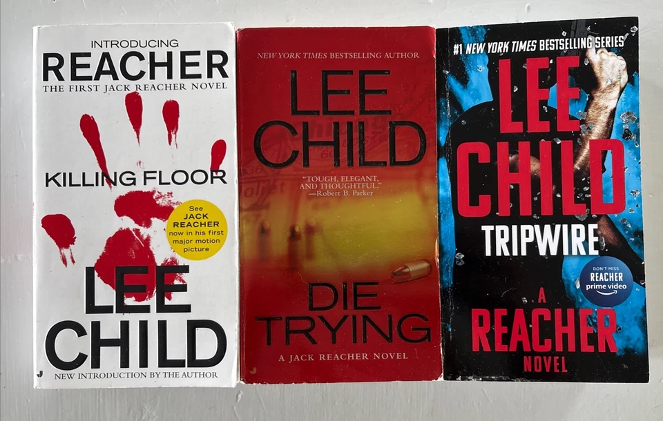 30 Book Lot Complete JACK REACHER Series Set LEE CHILD Books 1-30 In Too Deep PB — 第 3/4 张图片