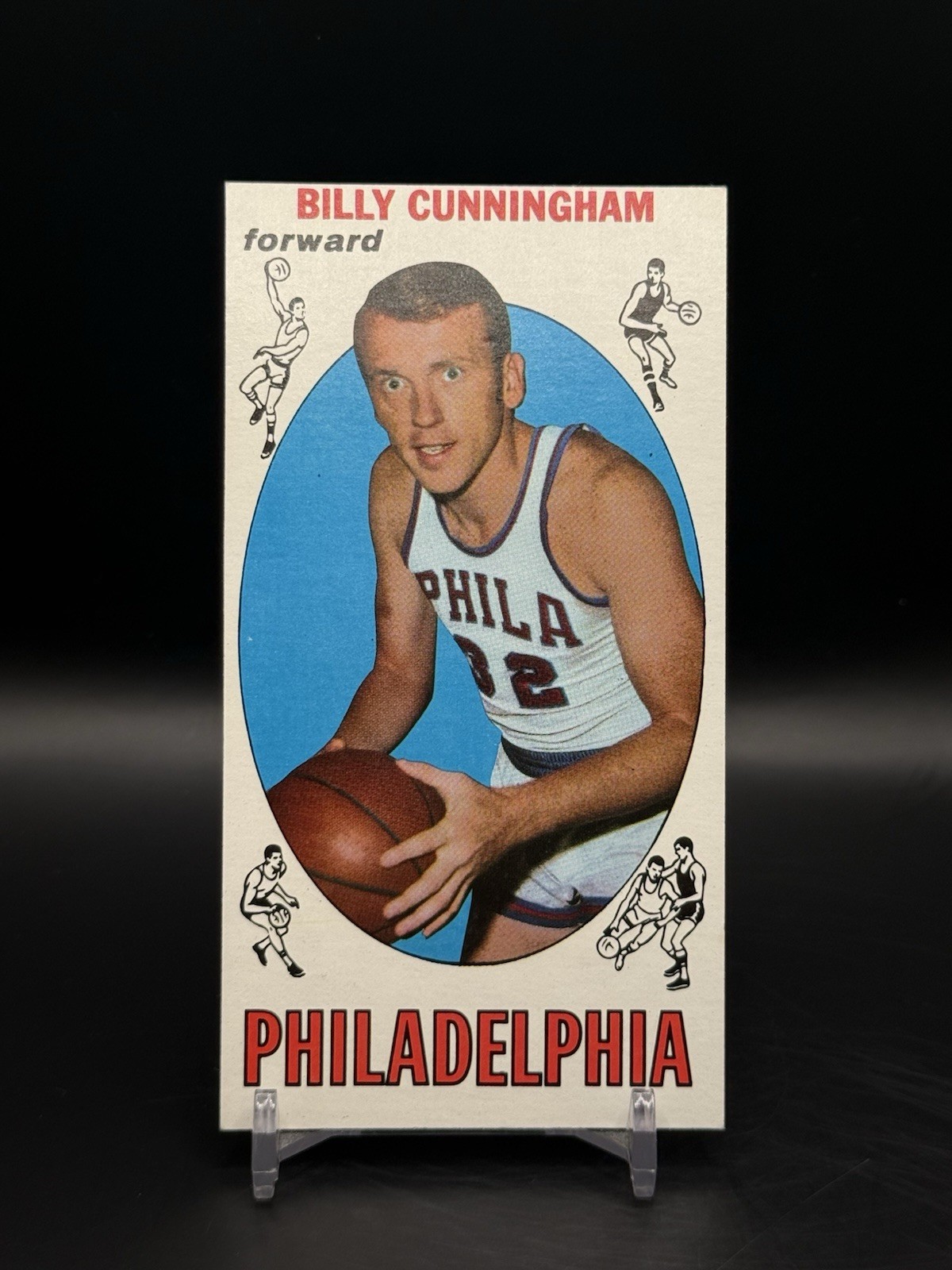 1969-70 Topps # 40 Billy Cunningham (EX+)