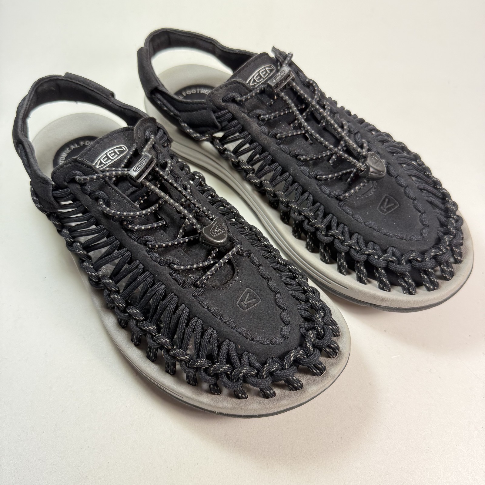 Scarpe Keen Uneek uomo taglia 9 sandali plantare anatomico comfort esterno Lightwei