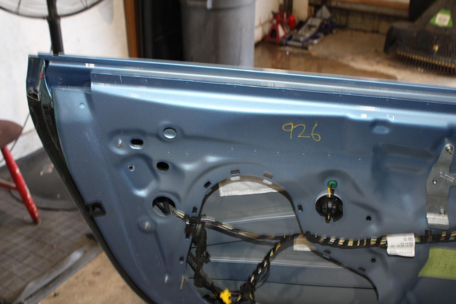 Bentley Continental GT 2019-2024 Front Left Door shell Blue