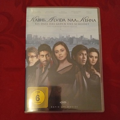 KABHI ALVIDA NAA KEHNA - Bis Dass Das Glück Uns Scheidet Bollywood DVD Film 
