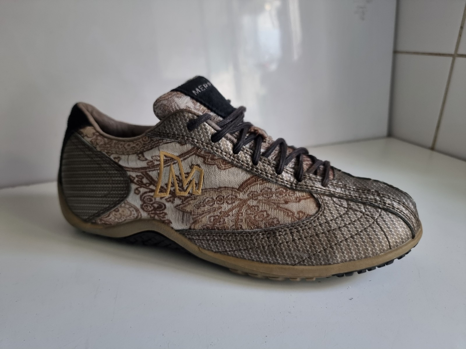 MERRELL SPRINT SPIN LAUNCHER WARM GREYUK 6 5 EU 40 DONNA SCARPE SNEAKER DA PASSEGGIO