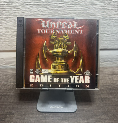 Unreal Tournament Game of The Year Edition PC Game CD-Rom 2 Disk Set Tested 