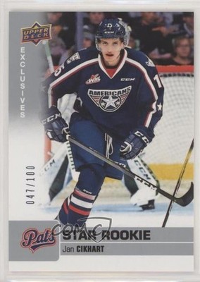 2019-20 Upper Deck CHL Star Rookie SP Exclusives 47/100 Jan Cikhart #338 p0r