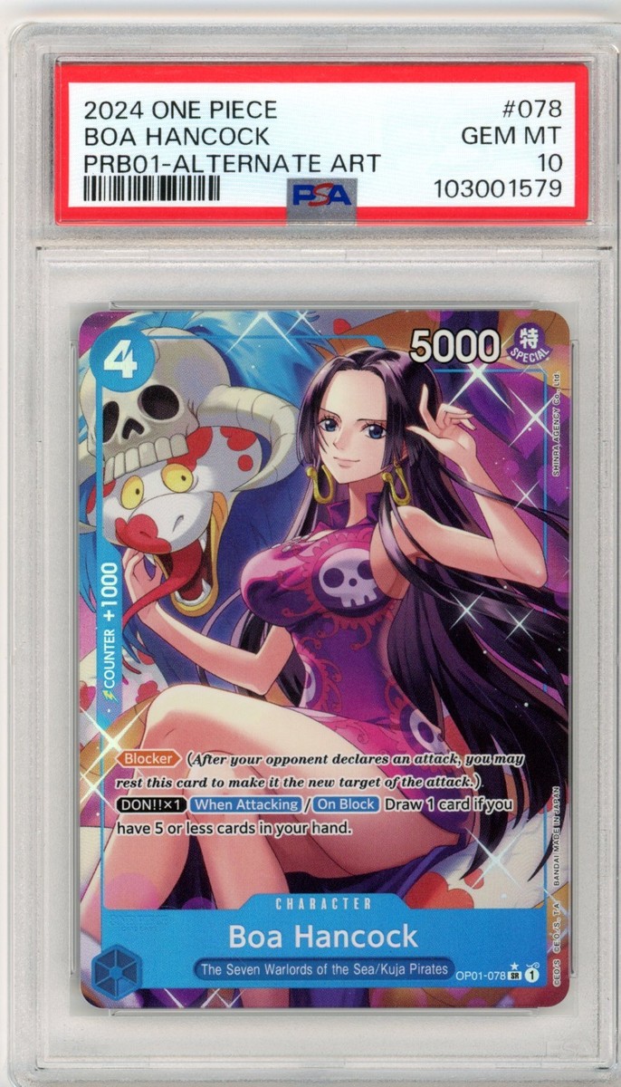 Boa Hancock (OP01-078) (Alternate Art) OP01-078 Premium