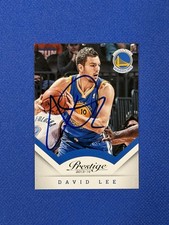 2013-14 Panini Prestige David Lee #18 Signed Auto Autograph UU