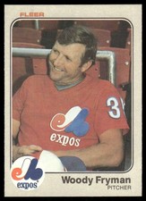 1983 Fleer #283 Woody Fryman