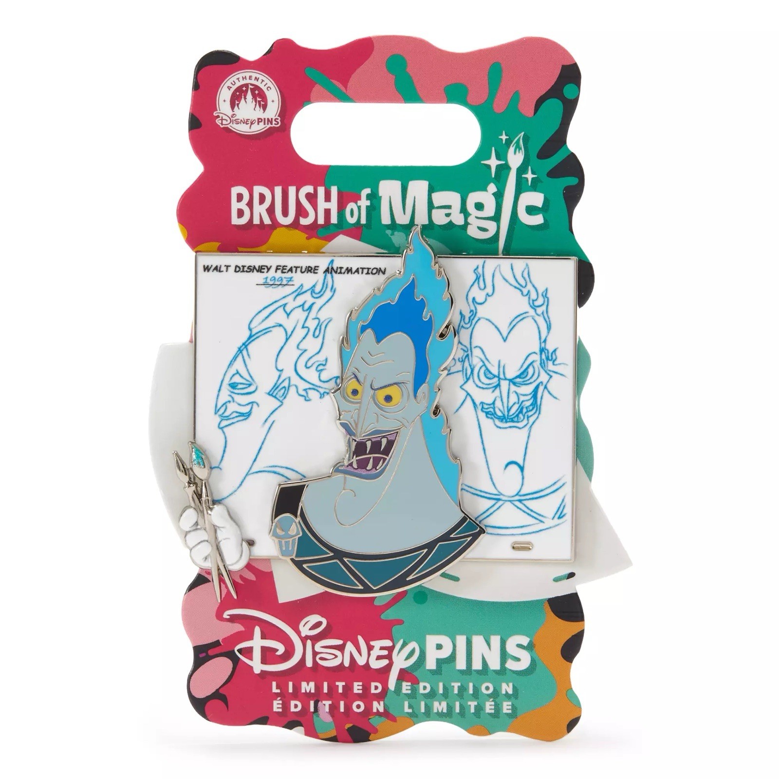 Disney Brush of Magic HADES Limited Edition Pin LE 3750