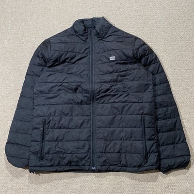 Levis Daunenjacke Herren Medium schwarz leicht wattiert wasserabweisend