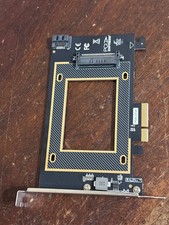 U.2 to PCIE Expansion Card  SFF 8639 to PCIE 3.0 x4 Riser Card,PCI-E 3.0 X4 SA...
