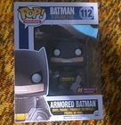 Funko Pop! Heroes Batman Armored Batman #112 PX Previews Exclusive Vinyl Figure