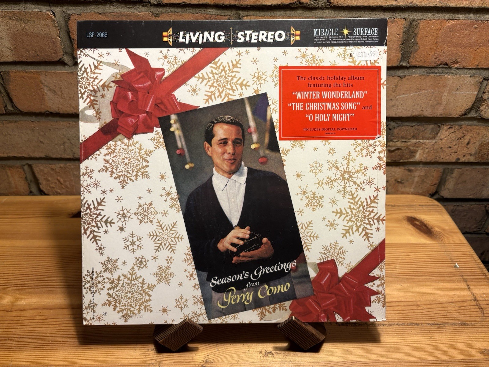 Perry Como ‎– Seasons Greetings from Perry Como 12"" New Sealed Vinyl Record LP